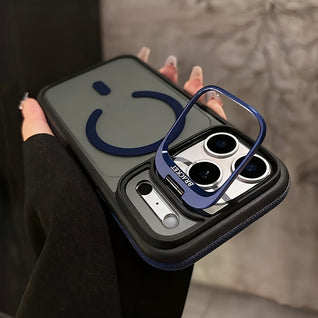 Magnetic Phone Case Stand Wireless Charging DropProof