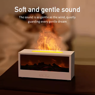 Colorful Flame Humidifier Aromatherapy Remote Control Ambiance