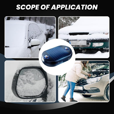Electromagnetic Car Snow Removal Device