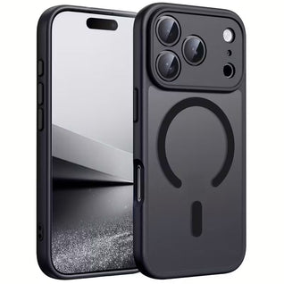 iPhone 17 Acrylic Matte Back Cover Support Wireless Charging