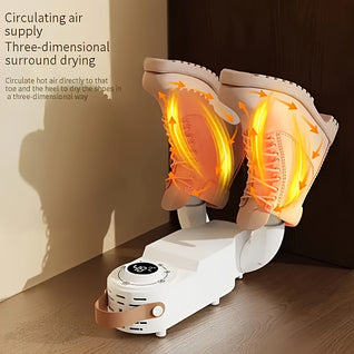 Smart Portable Shoe Dryer Fast Safe OdorFree