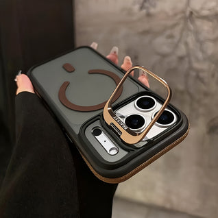 Magnetic Phone Case Stand Wireless Charging DropProof