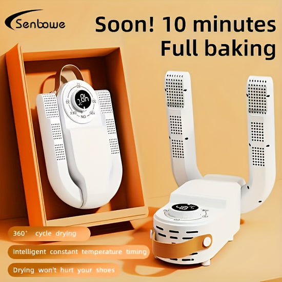 Smart Portable Shoe Dryer Fast Safe OdorFree